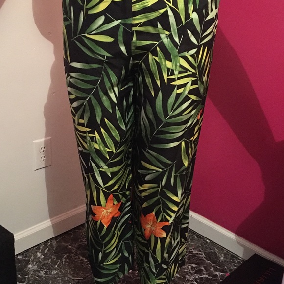 Ladies wide leg pants - Picture 3 of 5